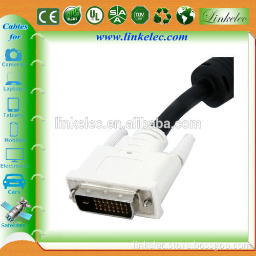 High speed DVI-D 24+1 Male to female dvi cable adapter for LCD Monitor computer cable